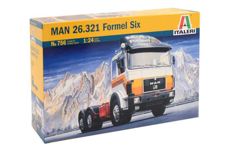 Italeri 756 MAN 26.321 Formel Six